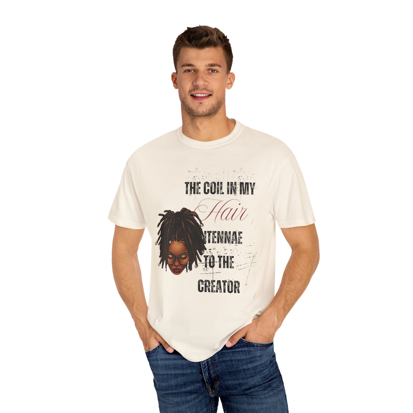 Coil in My Hair Unisex T-Shirt – Celebrate Natural Hair and Culture