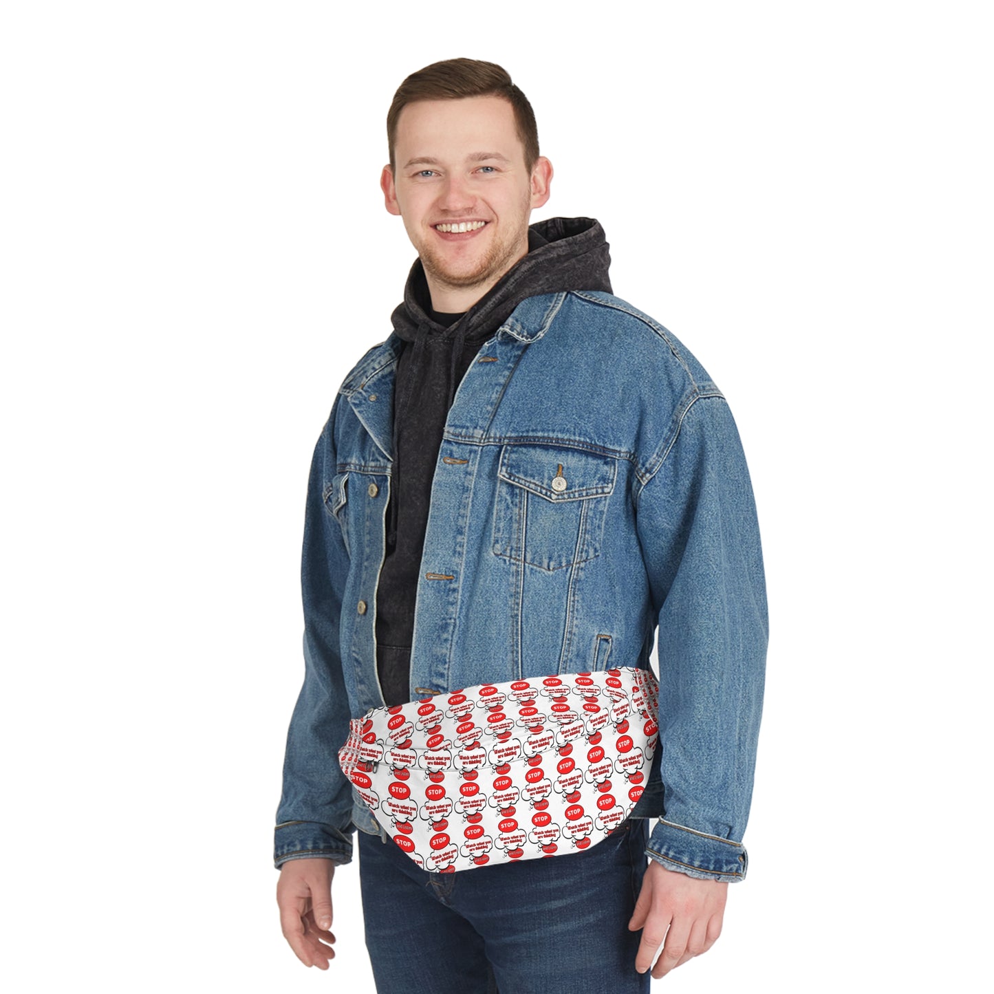 Fun 'Stop & Go' Fanny Pack - Stylish and Practical Travel Accessory