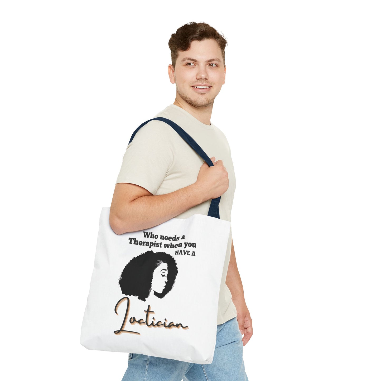 Empowered Loctician Tote Bag - Perfect for Haircare Experts & Therapists