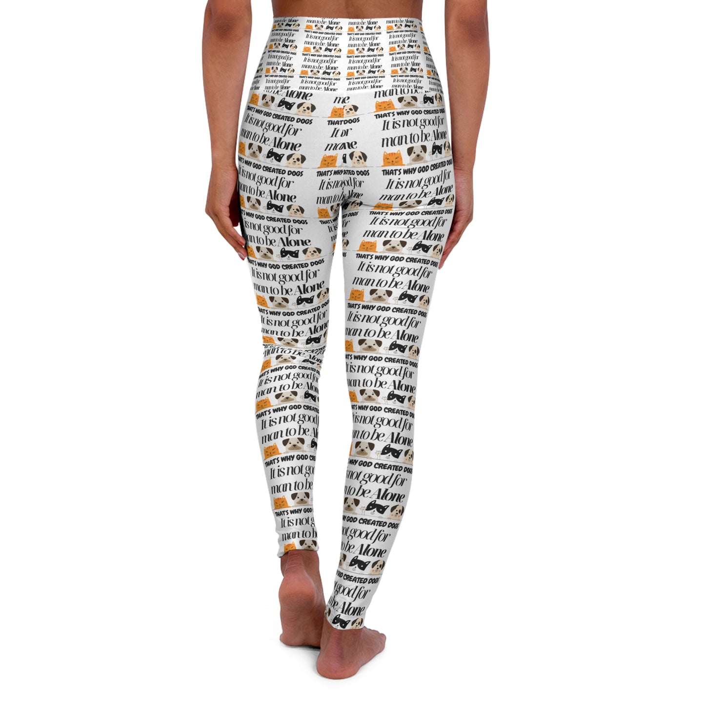 Inspirational High Waisted Yoga Leggings for Active Lifestyle