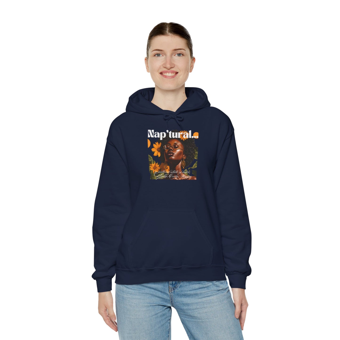Empowerment Floral Hoodie for All Genders