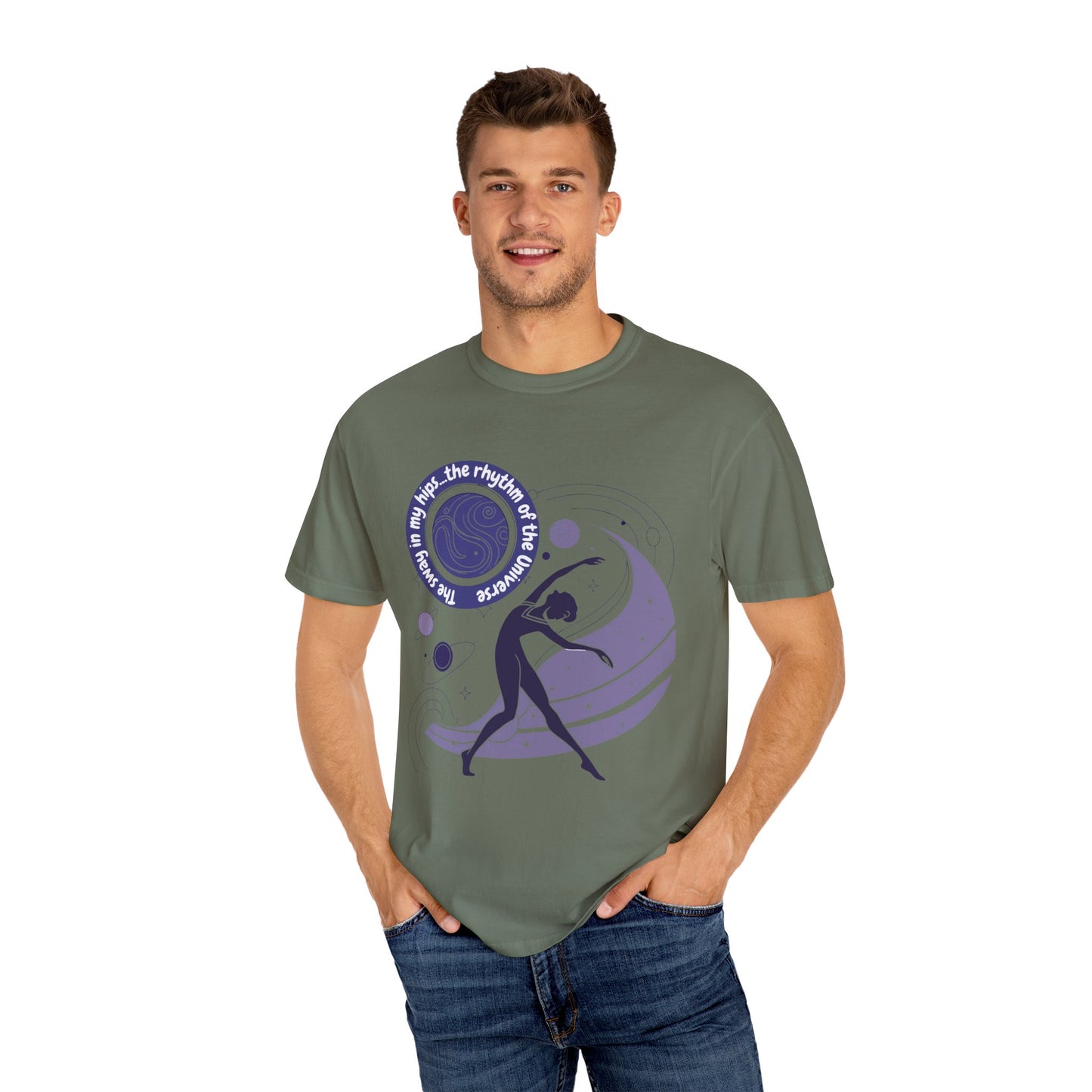 Rhythm of the Universe Unisex Garment-Dyed T-Shirt