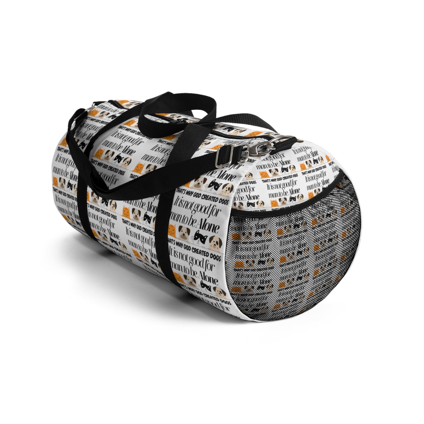 Inspirational Duffel Bag - Motivational Quote Travel Gym Bag for Fitness Enthusiasts