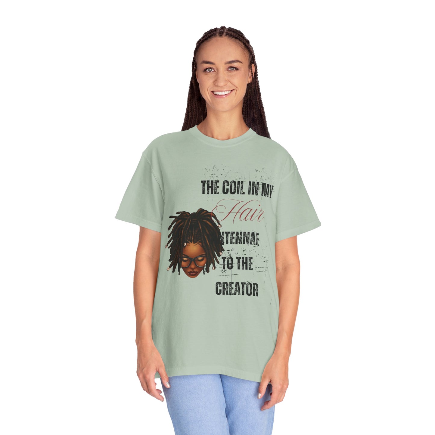 Coil in My Hair Unisex T-Shirt – Celebrate Natural Hair and Culture