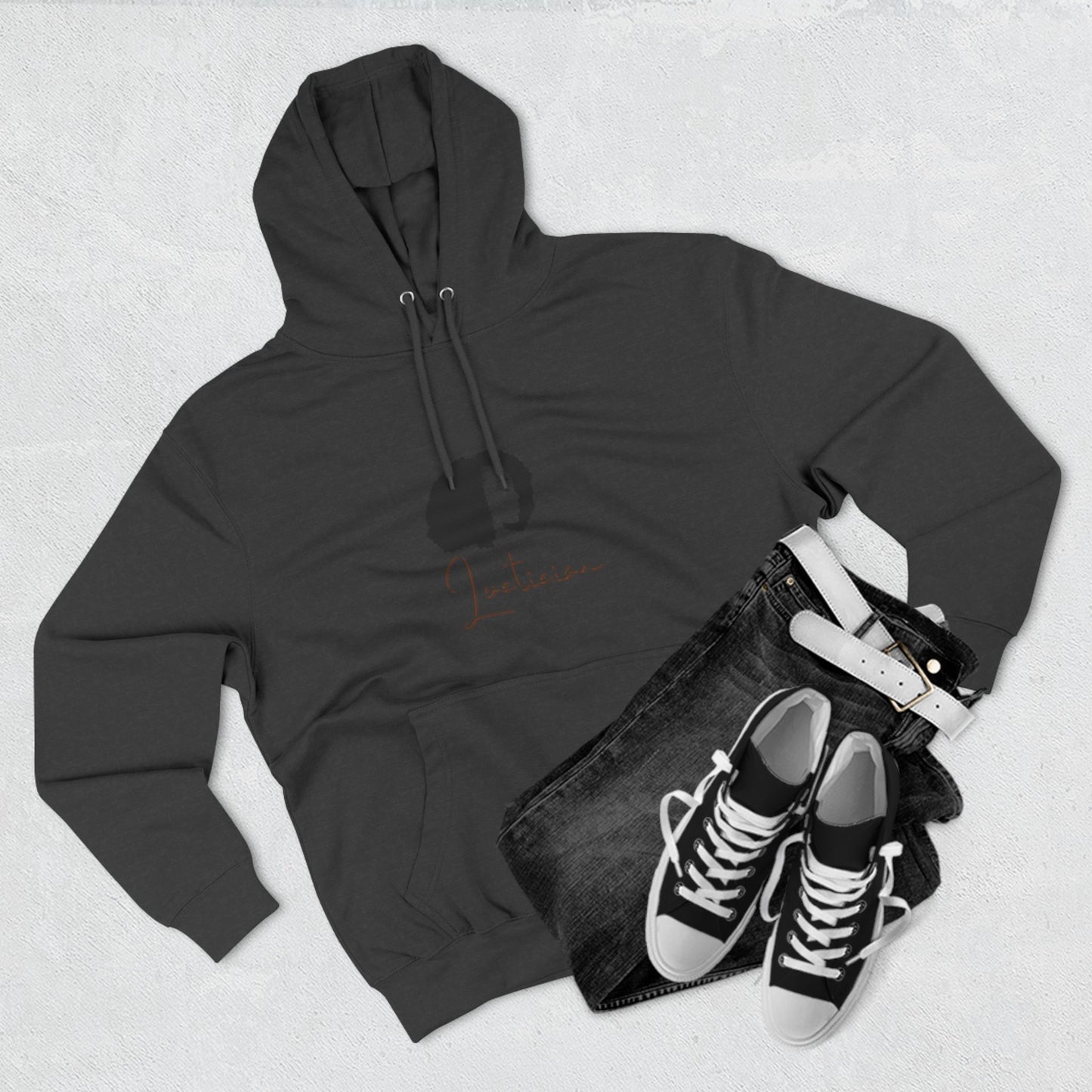 Stylish Therapist Fleece Hoodie - Empowering Quotes for Mental Health Awareness