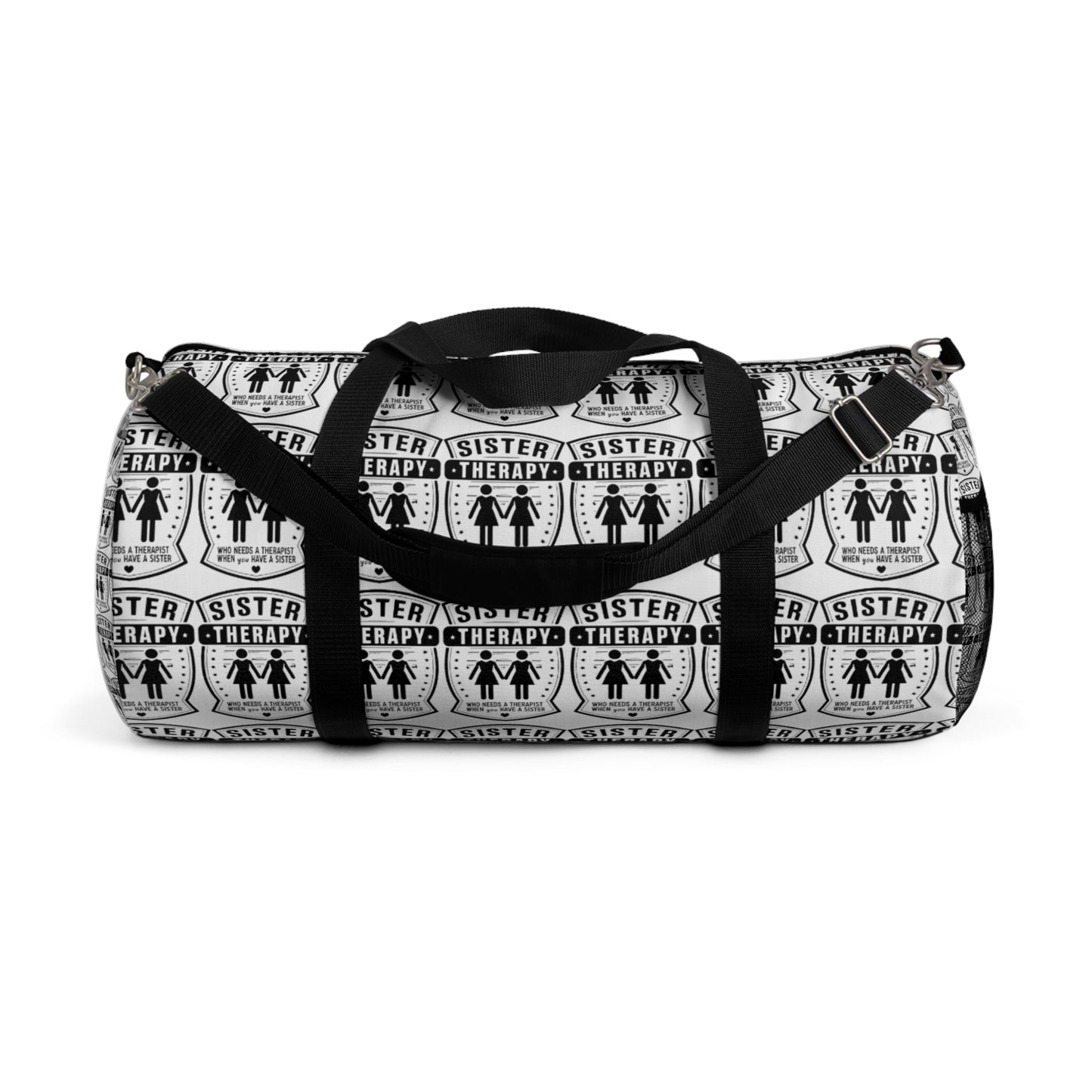 Sister Therapy Duffel Bag - Perfect for Workout, Travel, and Self-Care