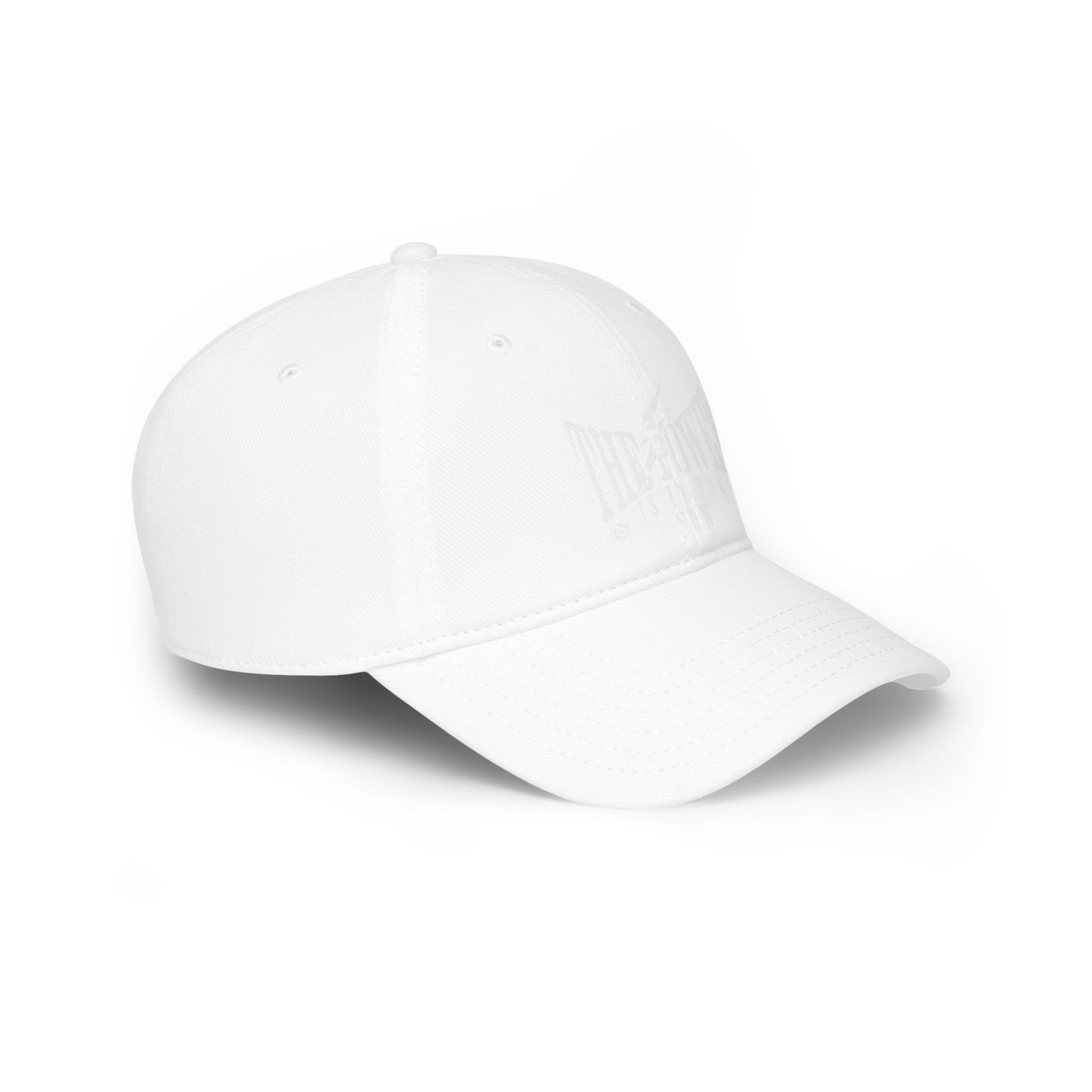 Empowering Red Low Profile Baseball Cap - "The Power is in the Now"