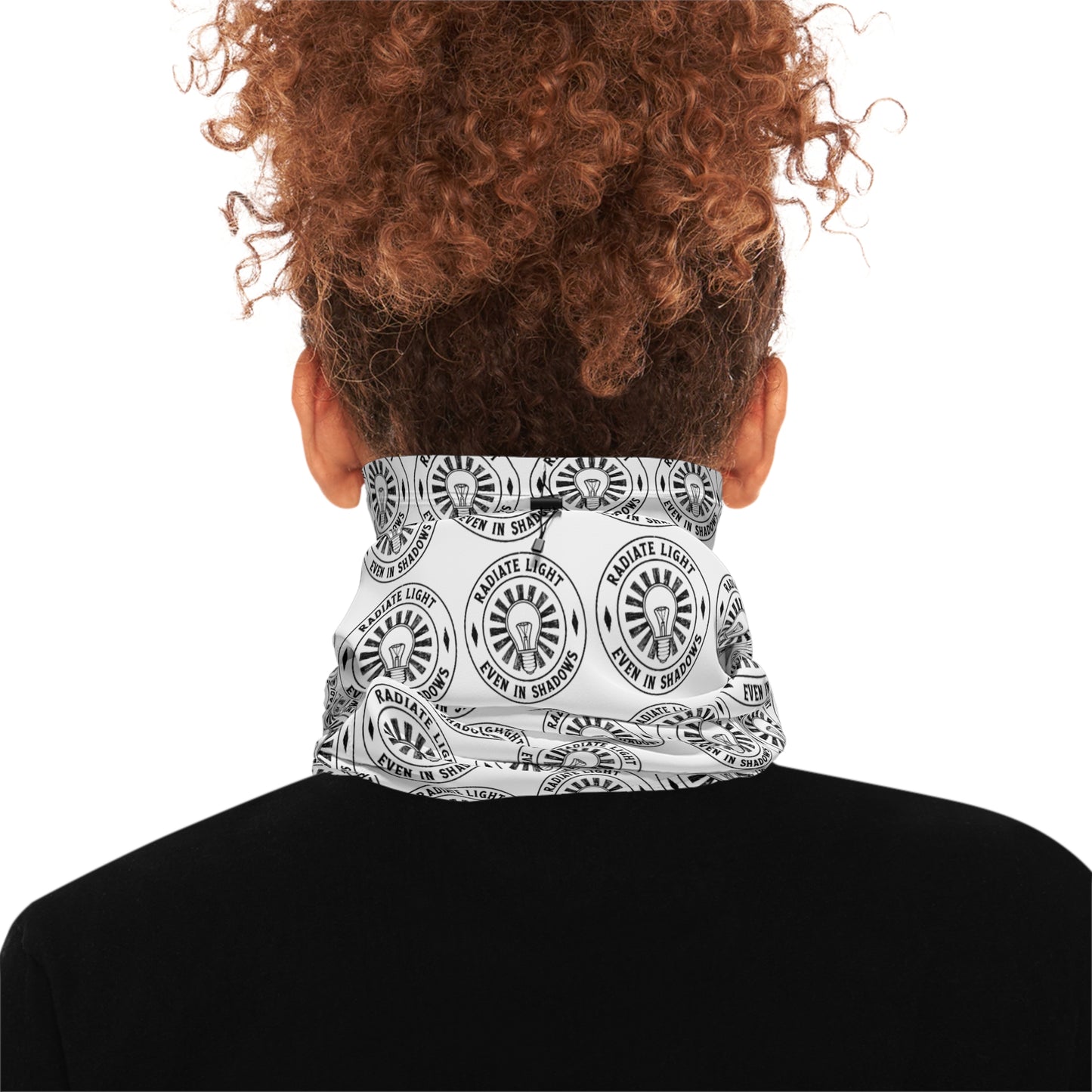 Stylish Winter Neck Gaiter with Drawstring - Perfect for Outdoor Adventures