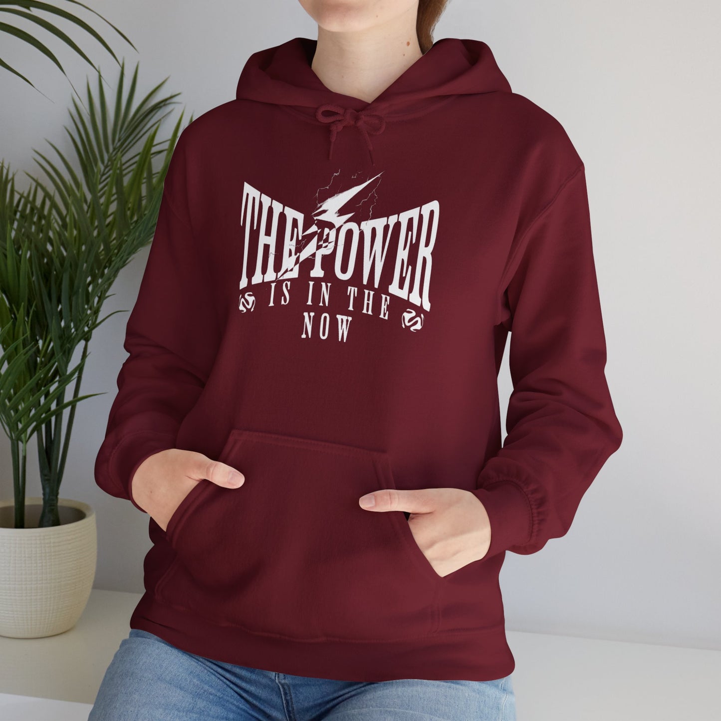 The Power is in the Now Unisex Heavy Blend Hooded Sweatshirt