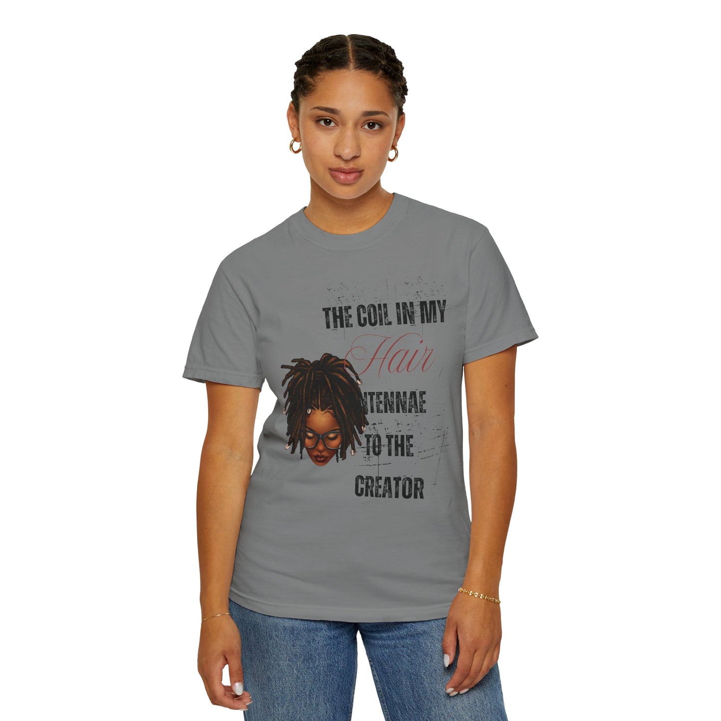 Coil in My Hair Unisex T-Shirt – Celebrate Natural Hair and Culture