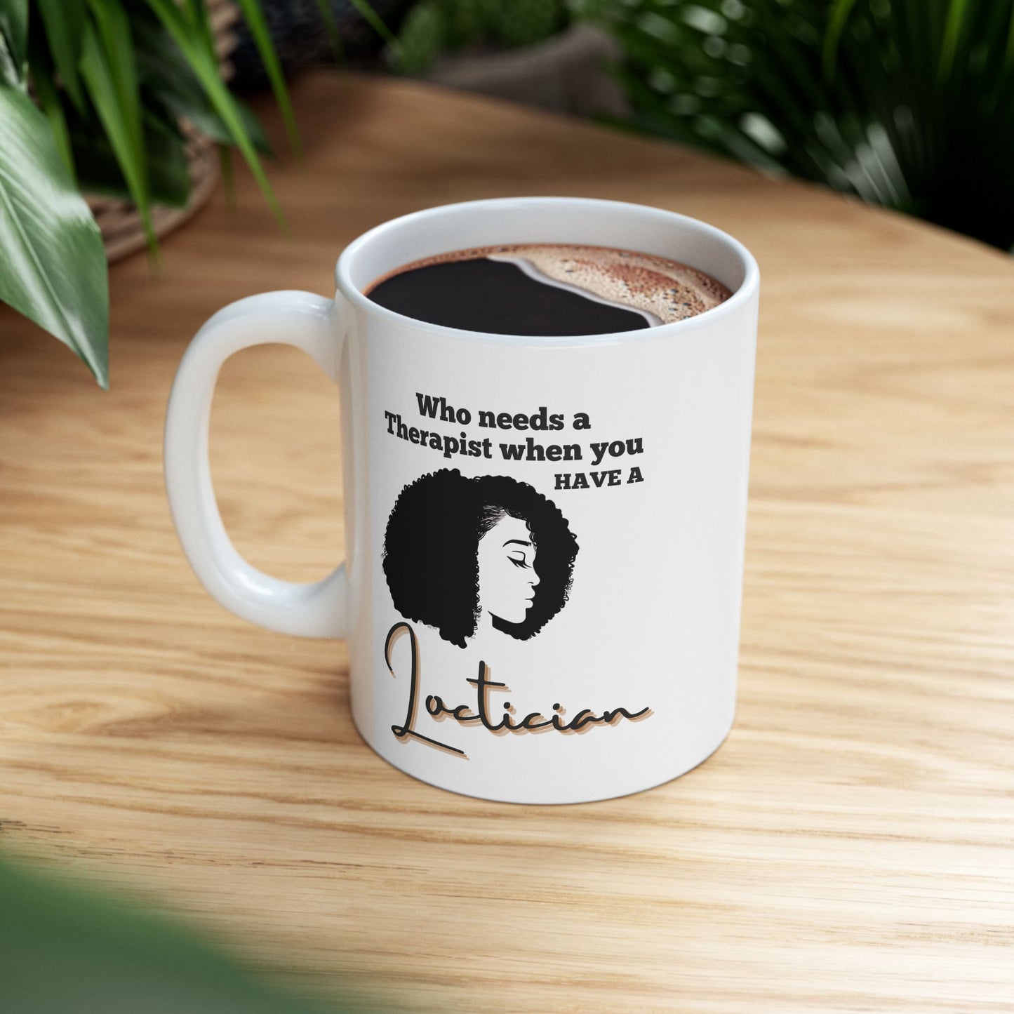 Inspirational Ceramic Mug - Perfect for Self-Care and Mental Health Awareness