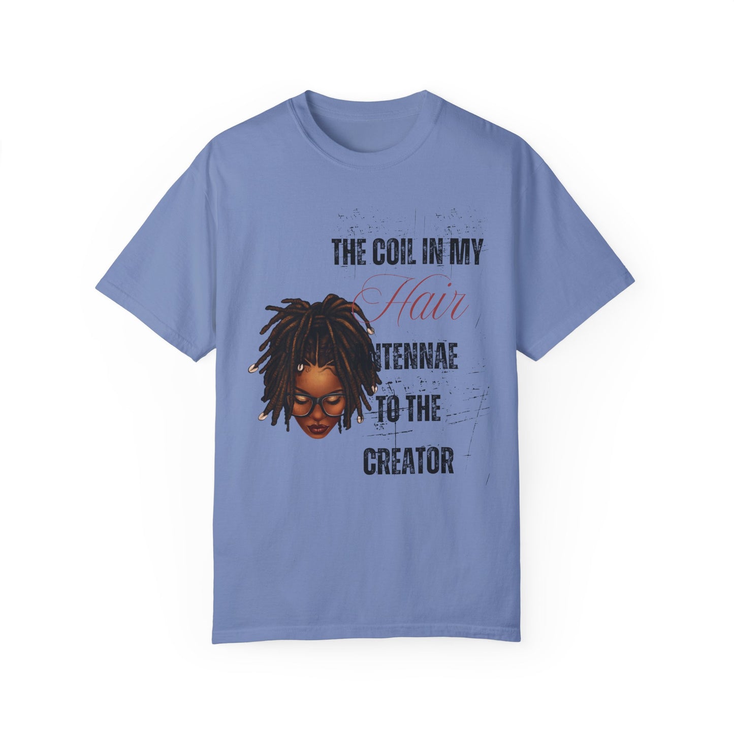 Coil in My Hair Unisex T-Shirt – Celebrate Natural Hair and Culture