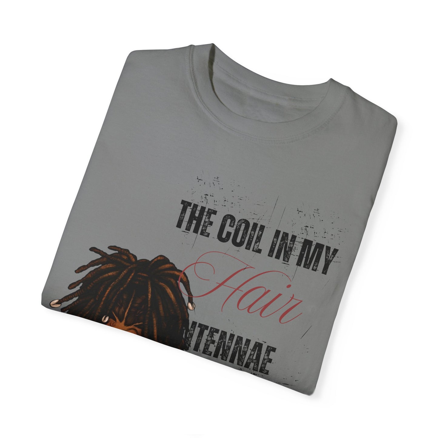 Coil in My Hair Unisex T-Shirt – Celebrate Natural Hair and Culture