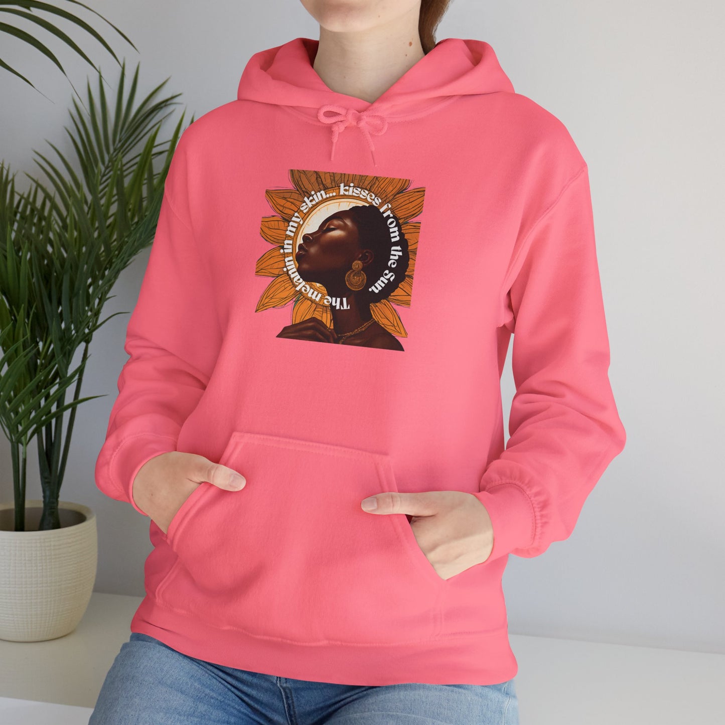 Inspirational Sunflower Hoodie for Empowerment and Self-Love