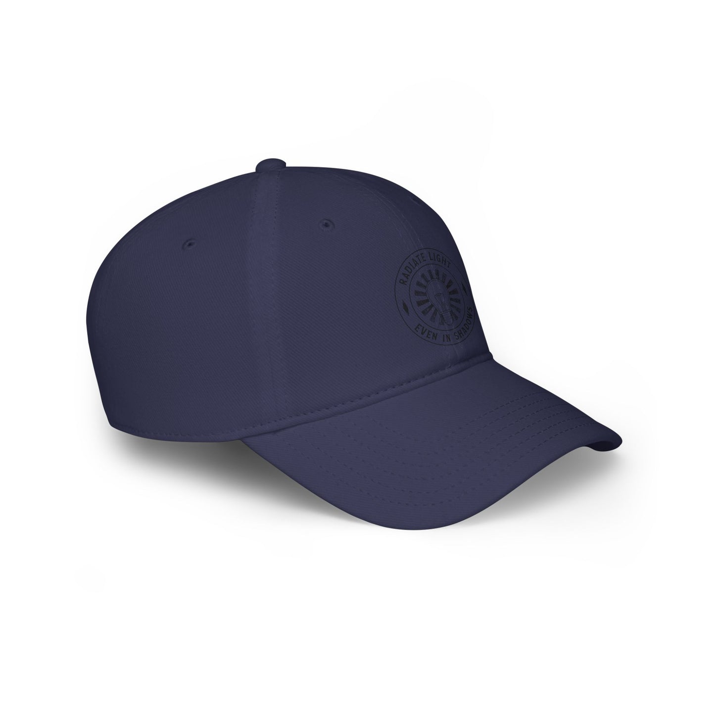 Radiate Light Low Profile Baseball Cap - Bold Red Hat for Everyday Style