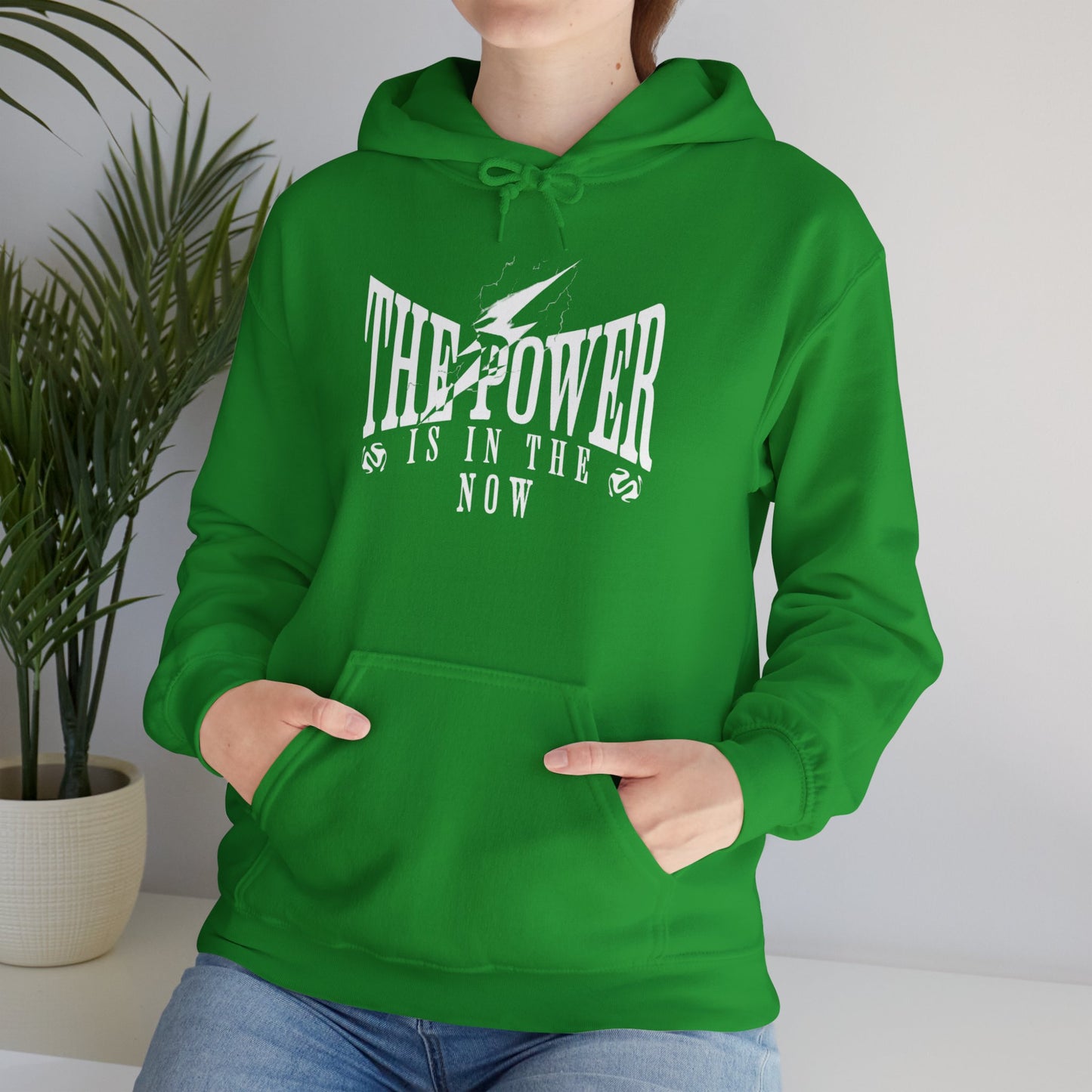 The Power is in the Now Unisex Heavy Blend Hooded Sweatshirt