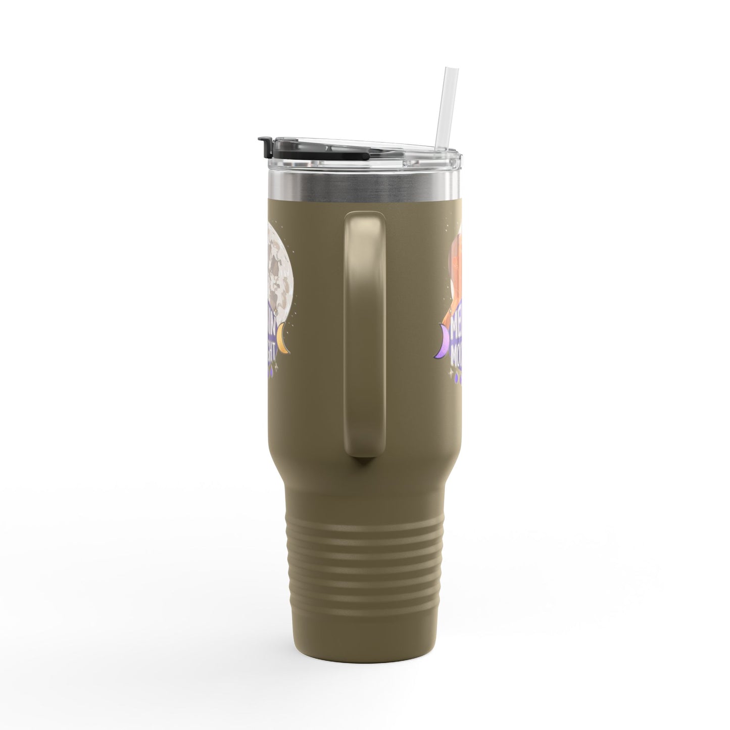 Personalized Insulated Travel Mug - 40oz Moonlight Design