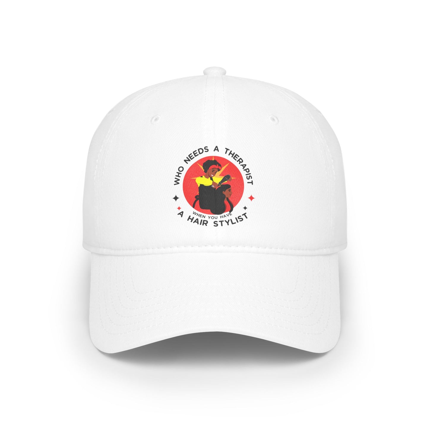 Therapist Hair Stylist Baseball Cap - Fun & Stylish Headwear for Hairdressers