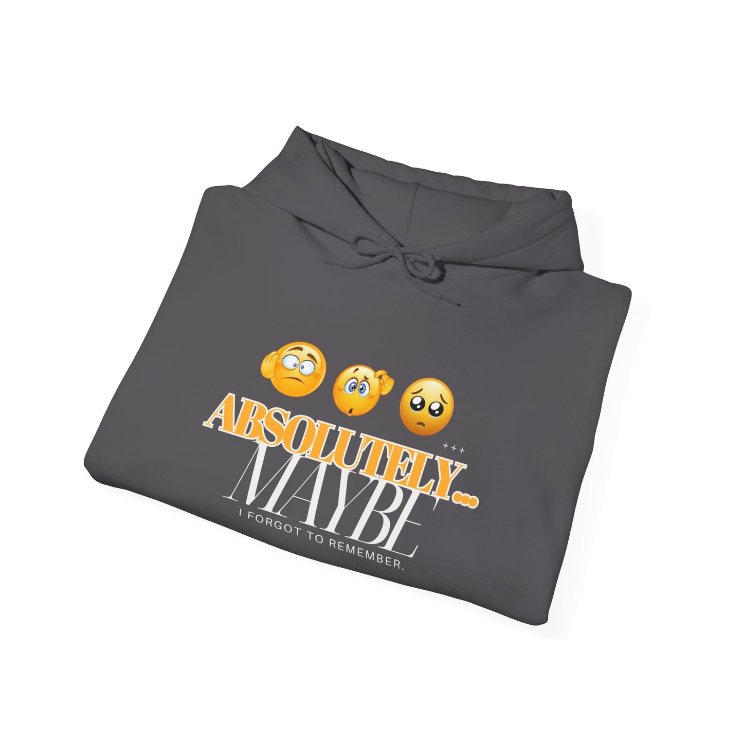 Absolutely Emoticon Unisex Heavy Blend™ Hooded Sweatshirt