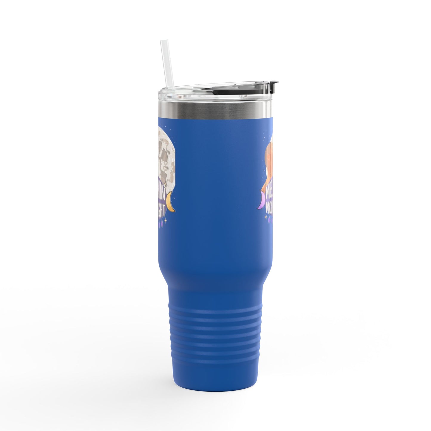 Personalized Insulated Travel Mug - 40oz Moonlight Design
