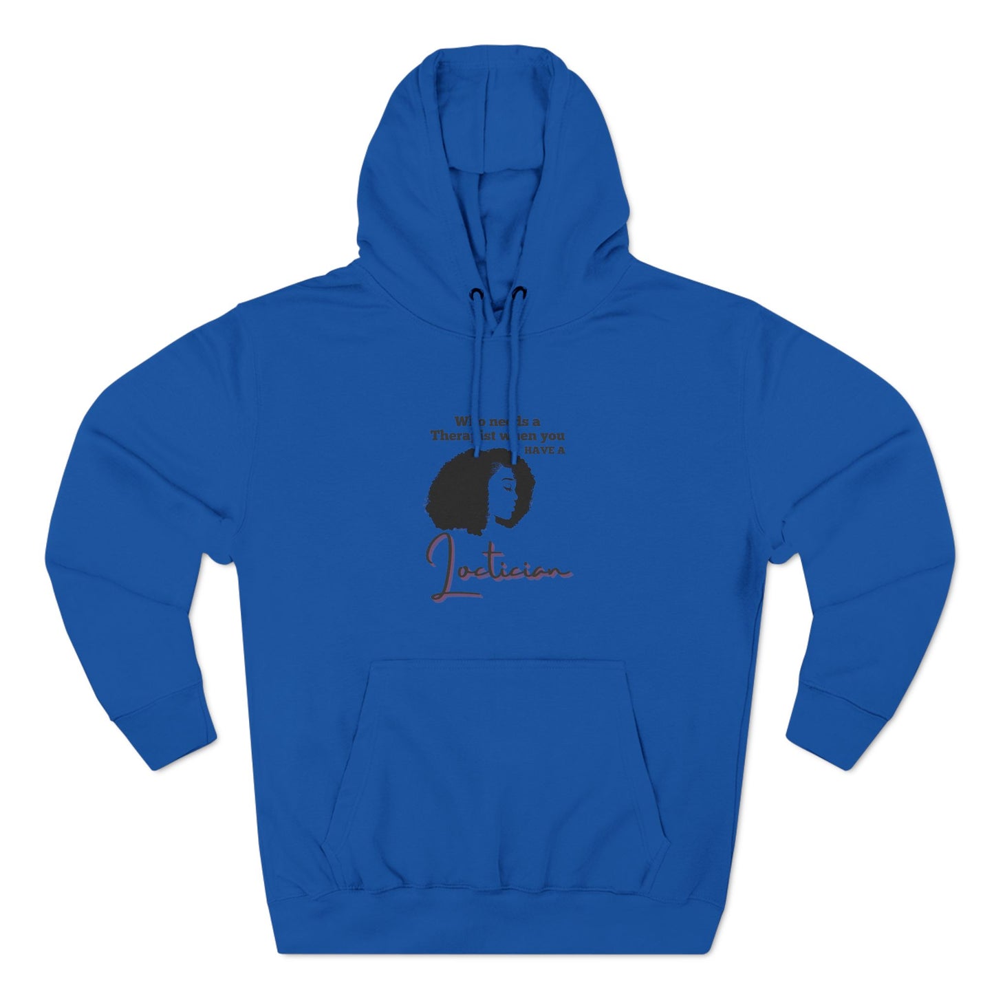 Stylish Therapist Fleece Hoodie - Empowering Quotes for Mental Health Awareness
