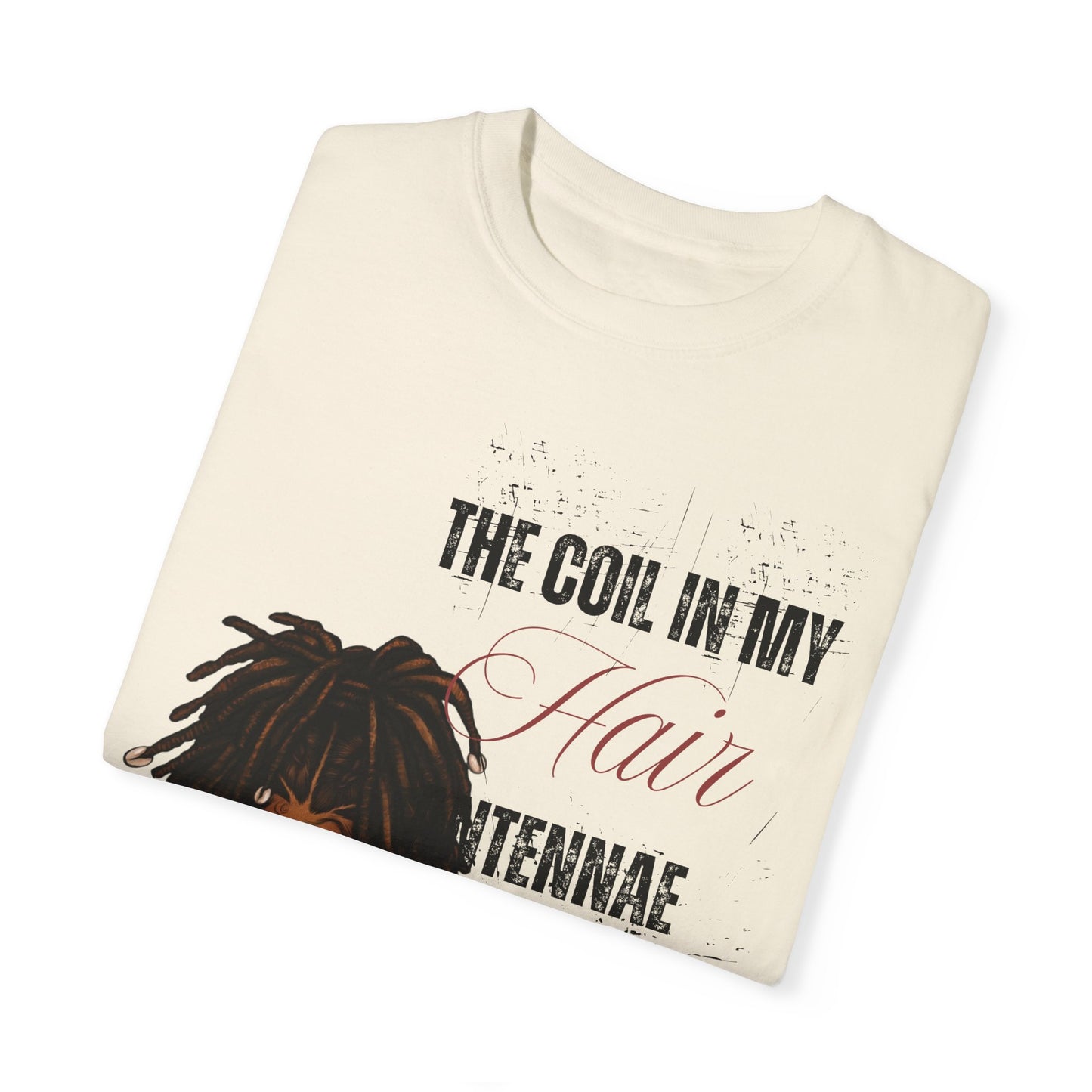 Coil in My Hair Unisex T-Shirt – Celebrate Natural Hair and Culture