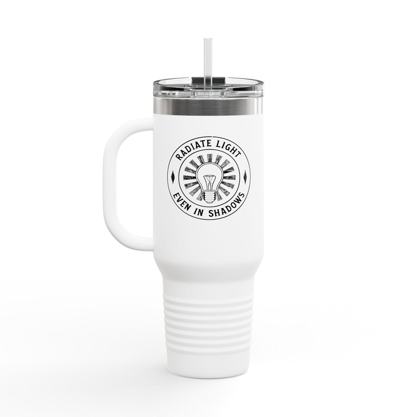 Radiate Light Insulated Travel Mug - 40oz, Perfect for On-the-Go Adventures