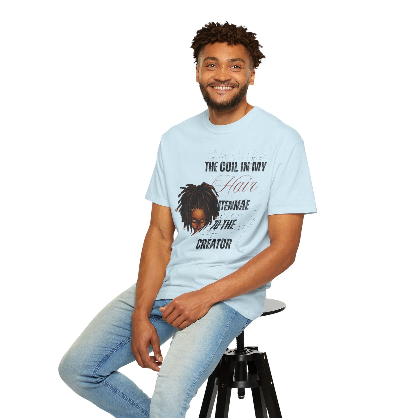 Coil in My Hair Unisex T-Shirt – Celebrate Natural Hair and Culture