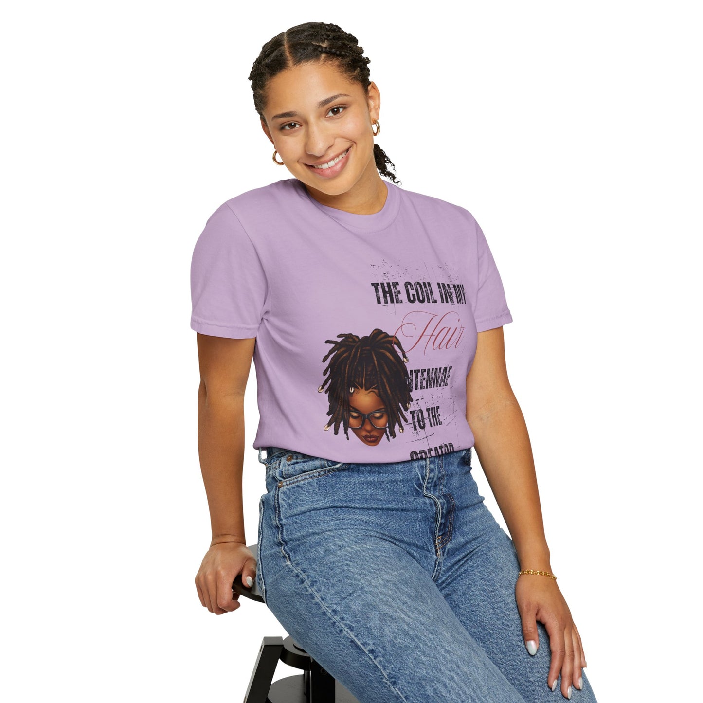 Coil in My Hair Unisex T-Shirt – Celebrate Natural Hair and Culture