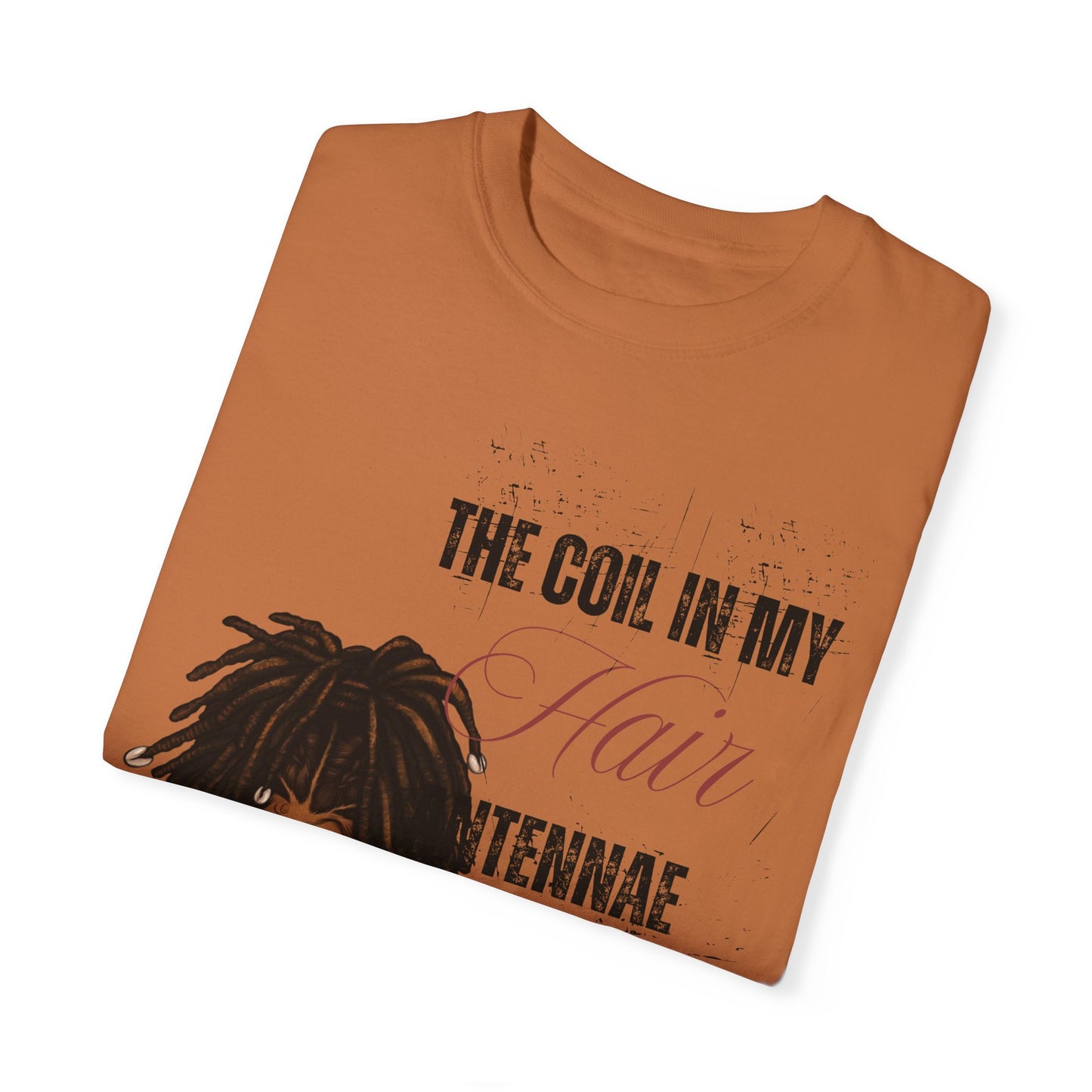 Coil in My Hair Unisex T-Shirt – Celebrate Natural Hair and Culture