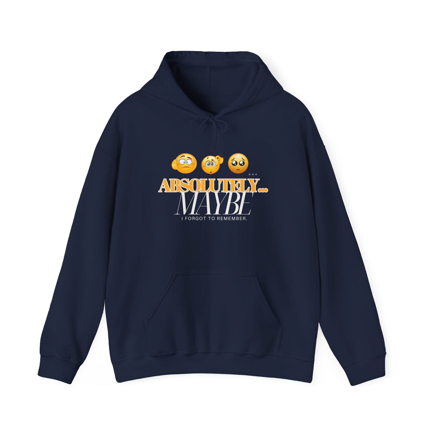 Absolutely Emoticon Unisex Heavy Blend™ Hooded Sweatshirt