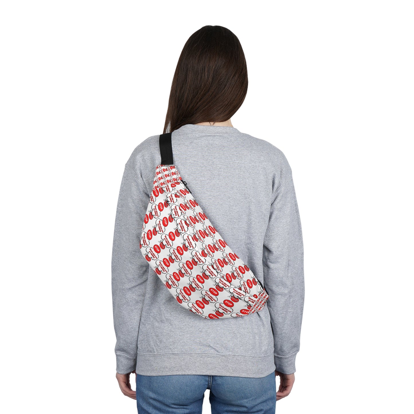 Fun 'Stop & Go' Fanny Pack - Stylish and Practical Travel Accessory