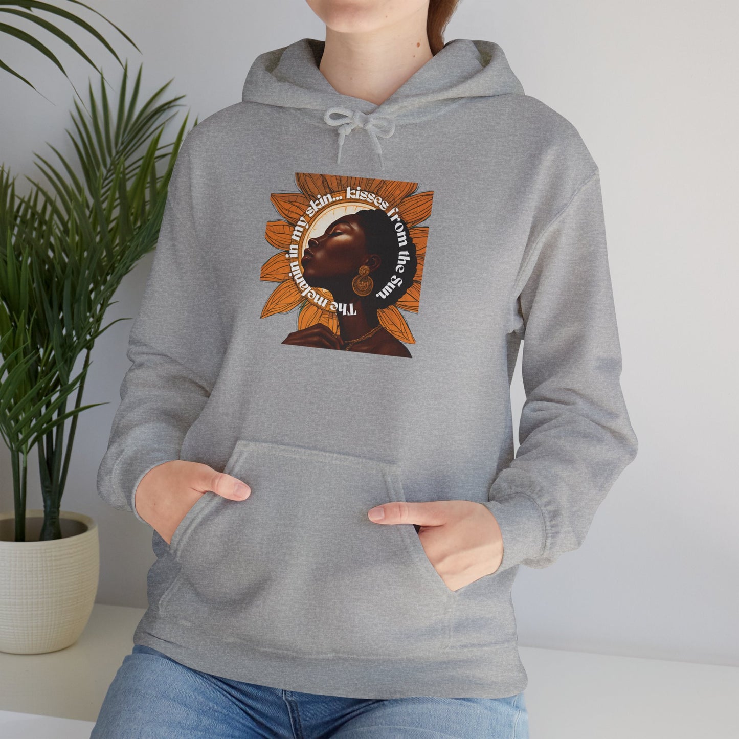 Inspirational Sunflower Hoodie for Empowerment and Self-Love