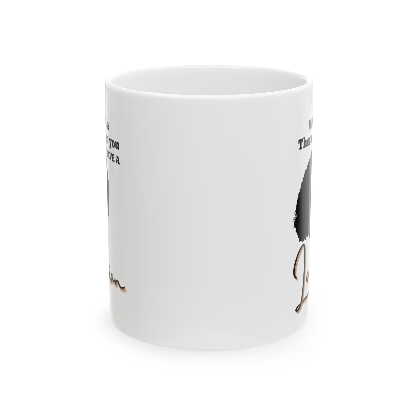 Inspirational Ceramic Mug - Perfect for Self-Care and Mental Health Awareness