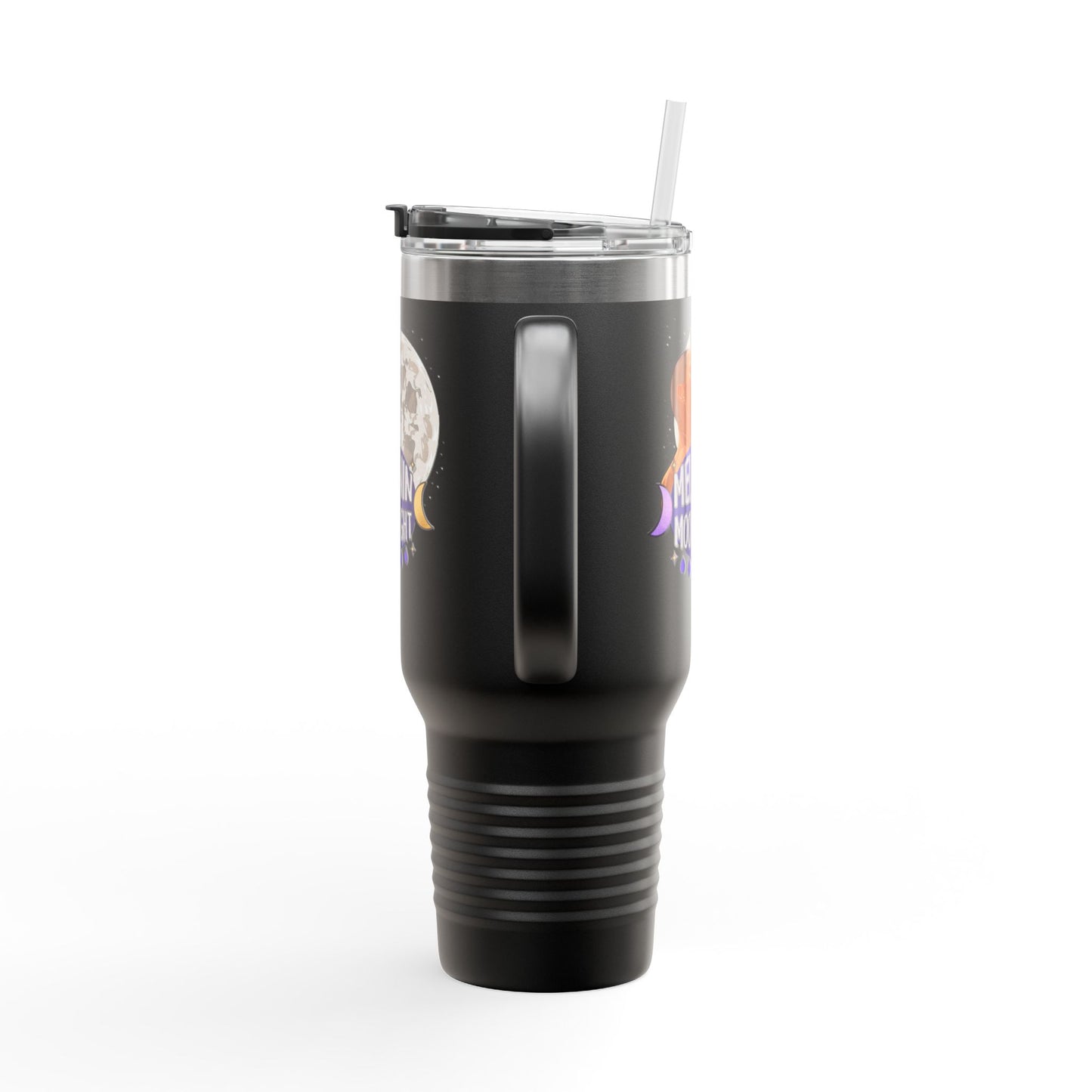Personalized Insulated Travel Mug - 40oz Moonlight Design