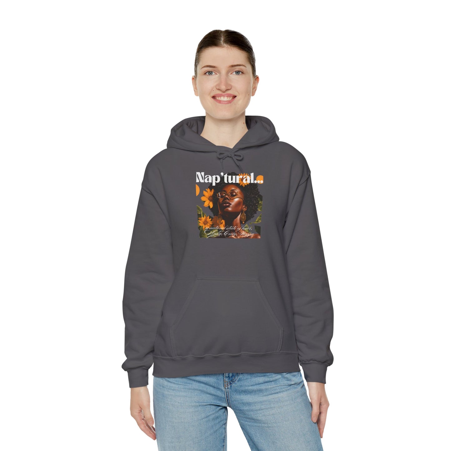 Empowerment Floral Hoodie for All Genders