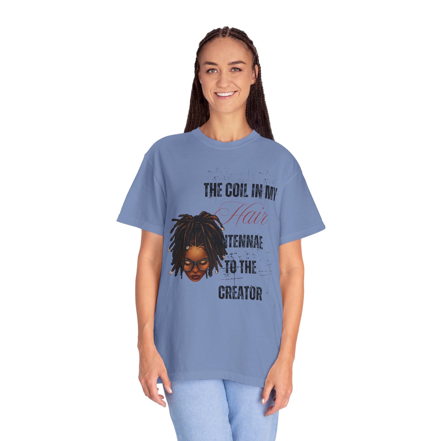 Coil in My Hair Unisex T-Shirt – Celebrate Natural Hair and Culture