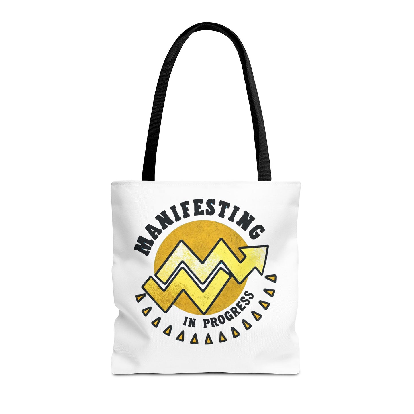 Manifesting in Progress Tote Bag – Eco-Friendly and Stylish Carry-All for Dreamers