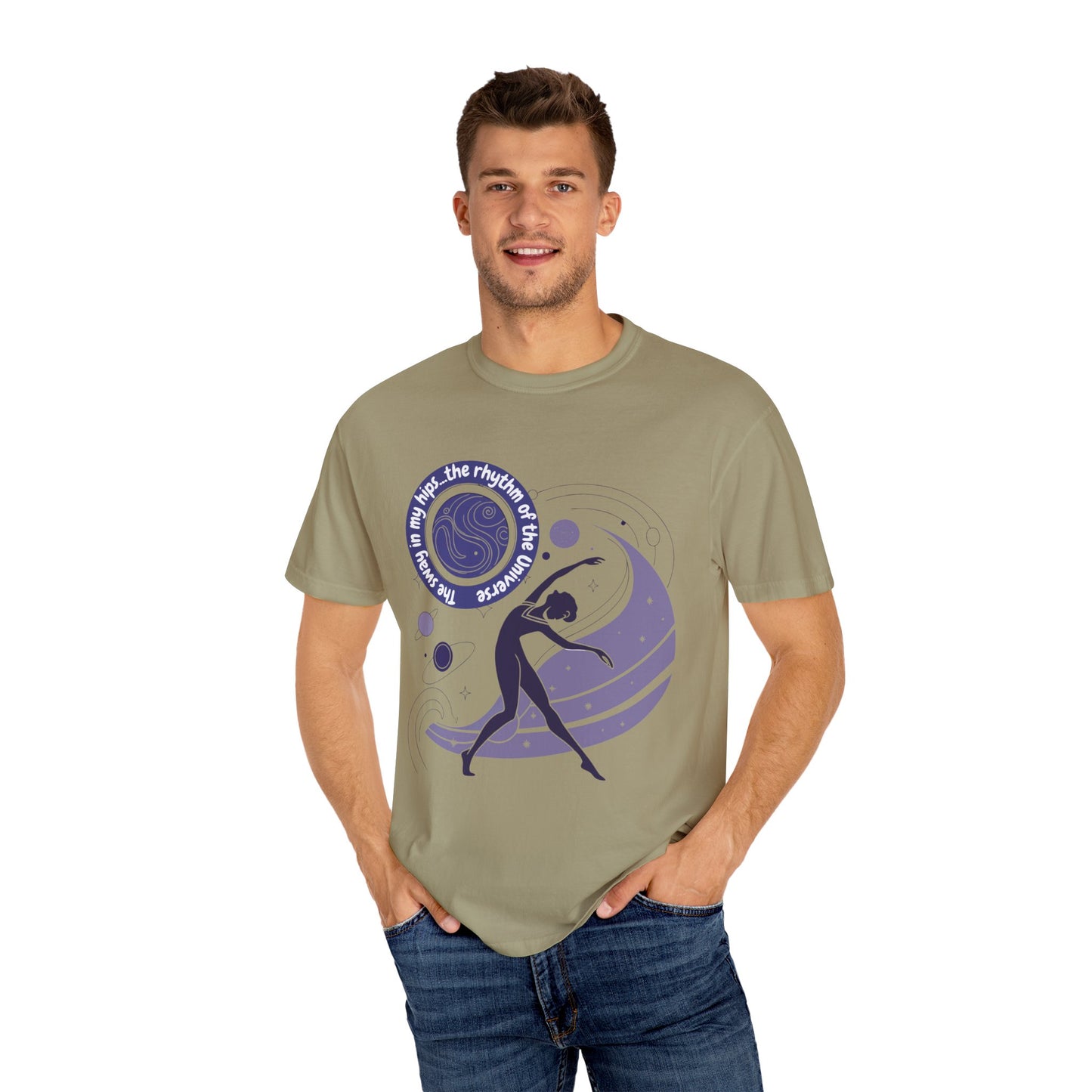 Rhythm of the Universe Unisex Garment-Dyed T-Shirt