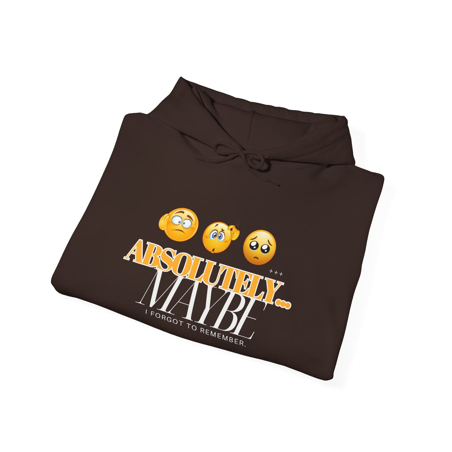 Absolutely Emoticon Unisex Heavy Blend™ Hooded Sweatshirt