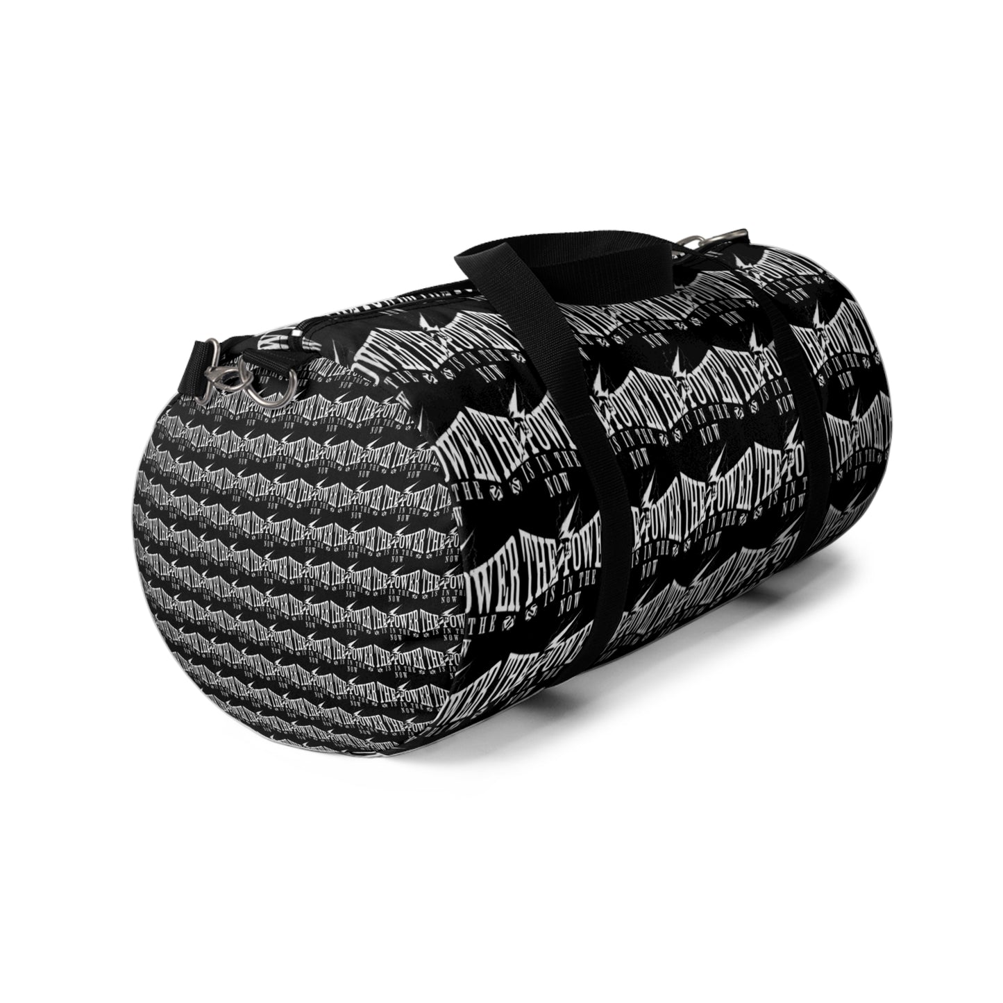Motivational Duffel Bag - 'The Power is Now' Gym & Travel Bag