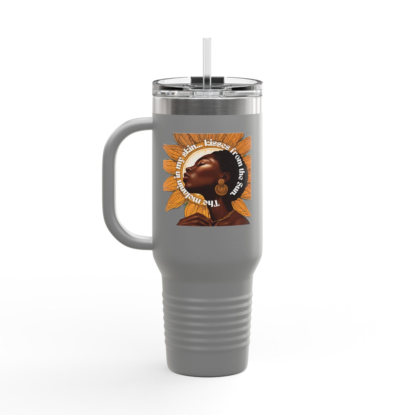 Empowering Insulated Travel Mug | 40oz | Motivational Design for Daily Inspiration