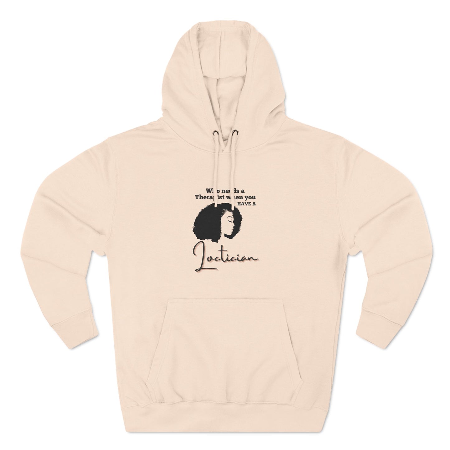 Stylish Therapist Fleece Hoodie - Empowering Quotes for Mental Health Awareness