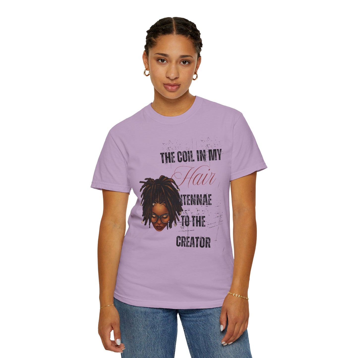 Coil in My Hair Unisex T-Shirt – Celebrate Natural Hair and Culture