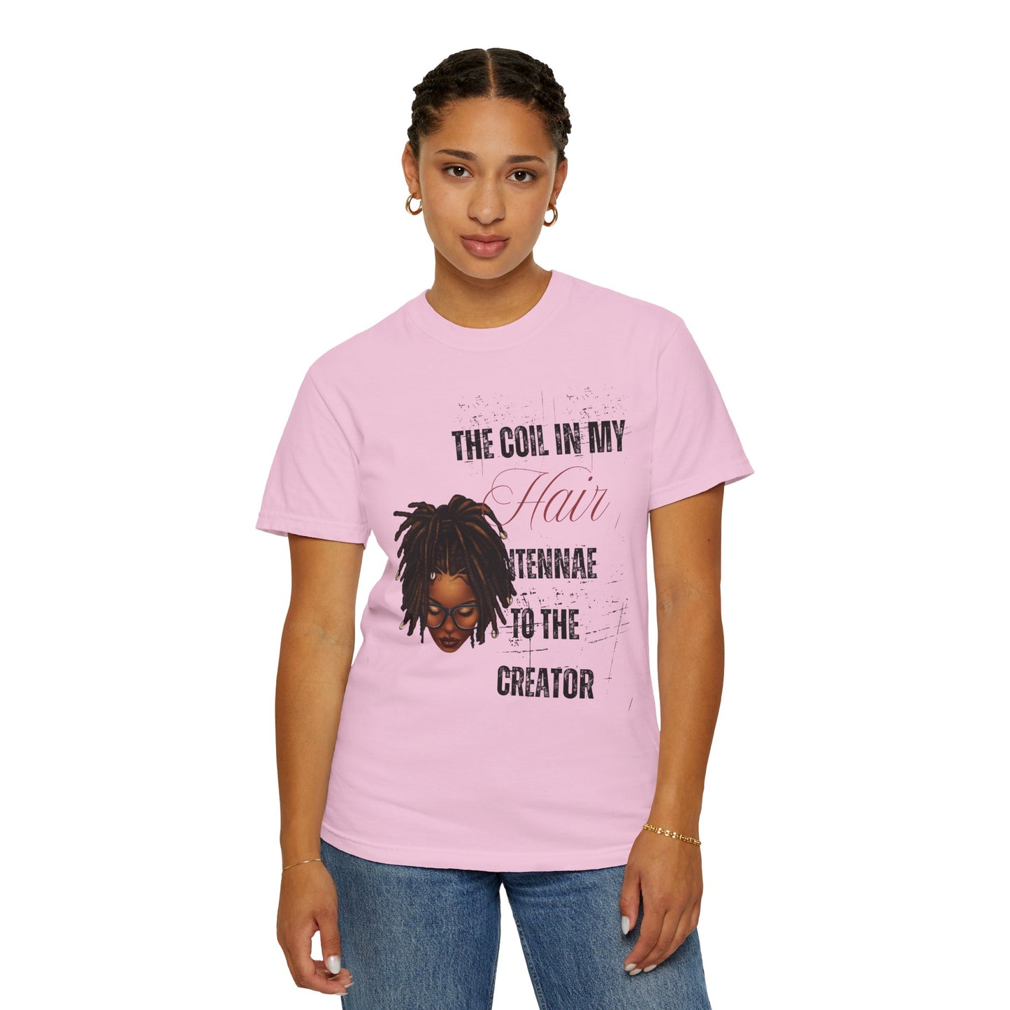 Coil in My Hair Unisex T-Shirt – Celebrate Natural Hair and Culture