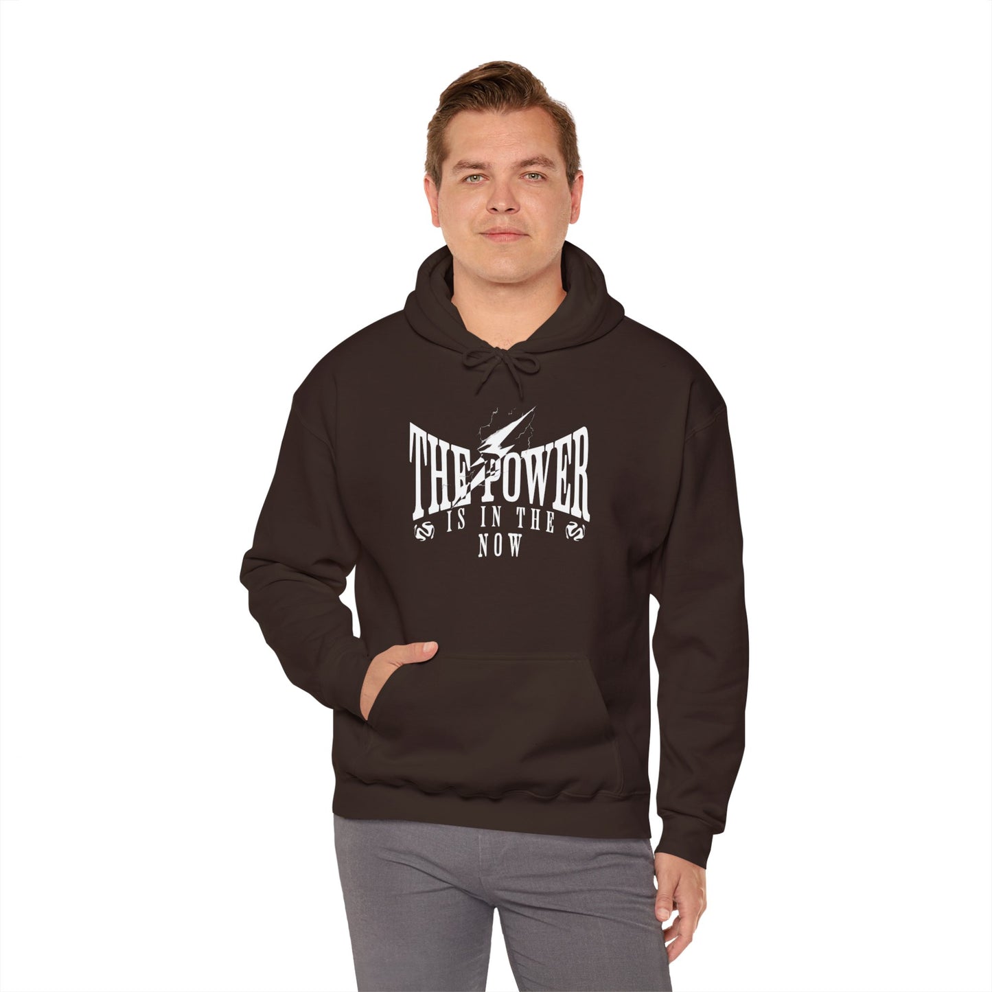 The Power is in the Now Unisex Heavy Blend Hooded Sweatshirt