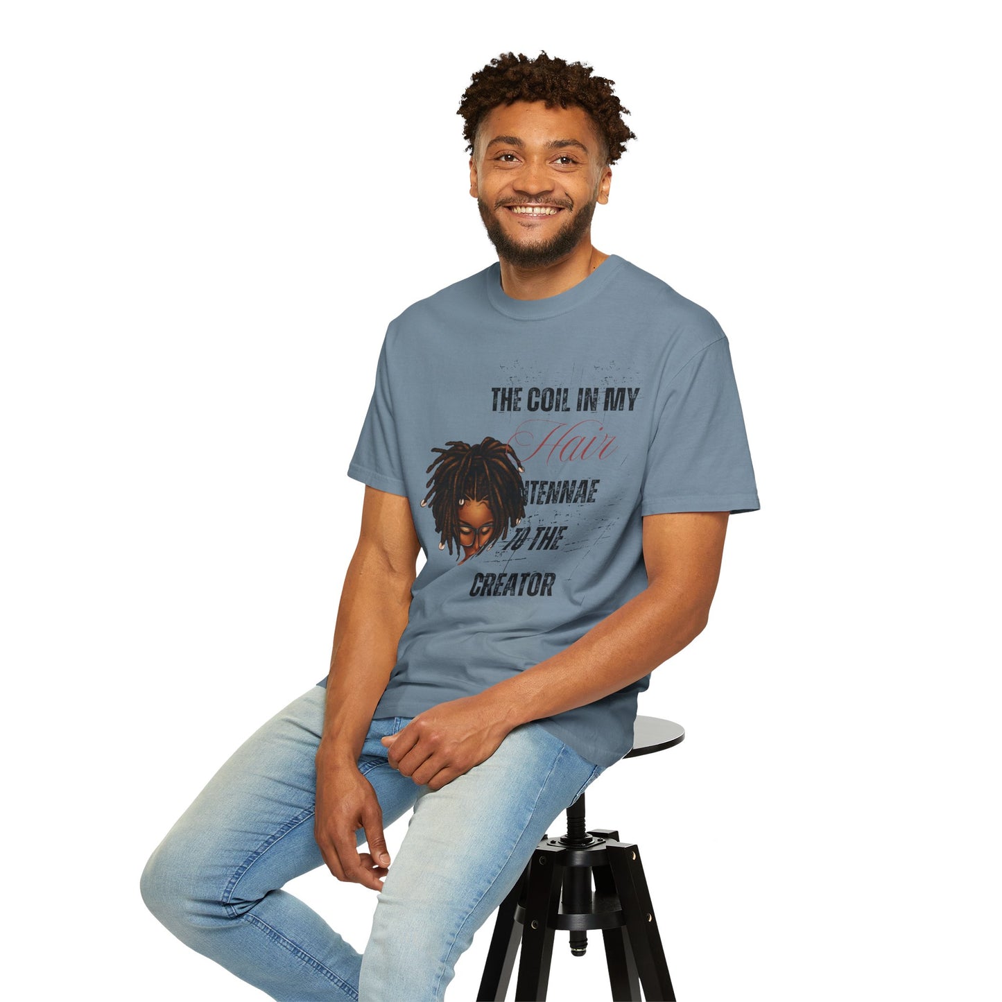 Coil in My Hair Unisex T-Shirt – Celebrate Natural Hair and Culture
