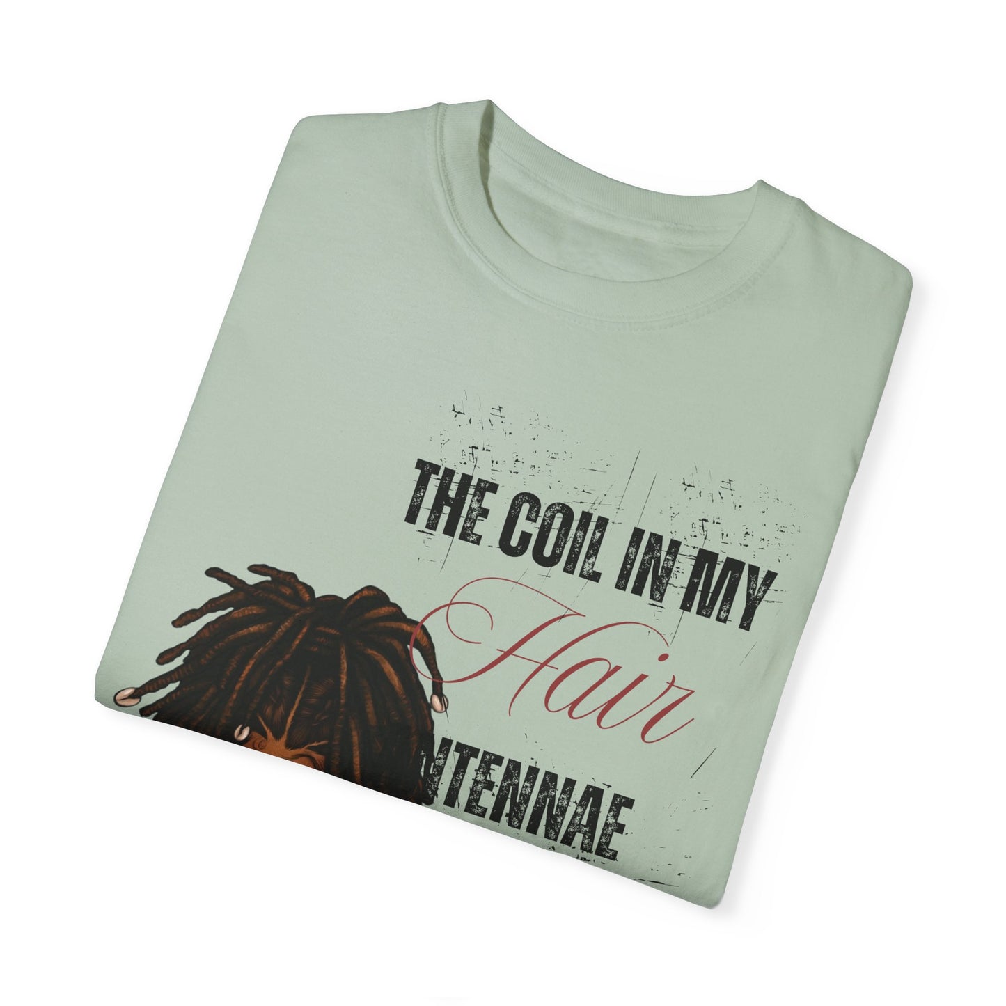 Coil in My Hair Unisex T-Shirt – Celebrate Natural Hair and Culture