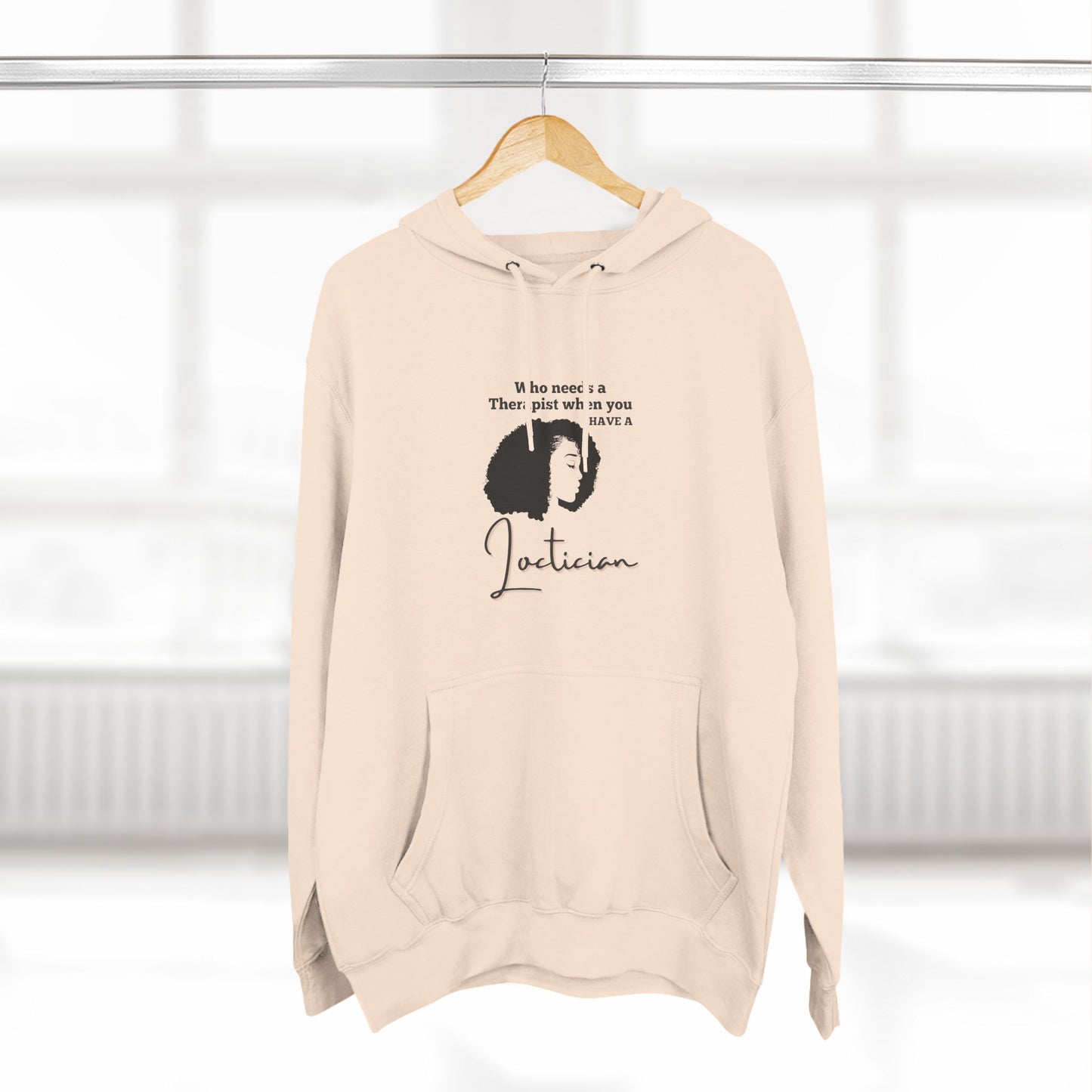Stylish Therapist Fleece Hoodie - Empowering Quotes for Mental Health Awareness