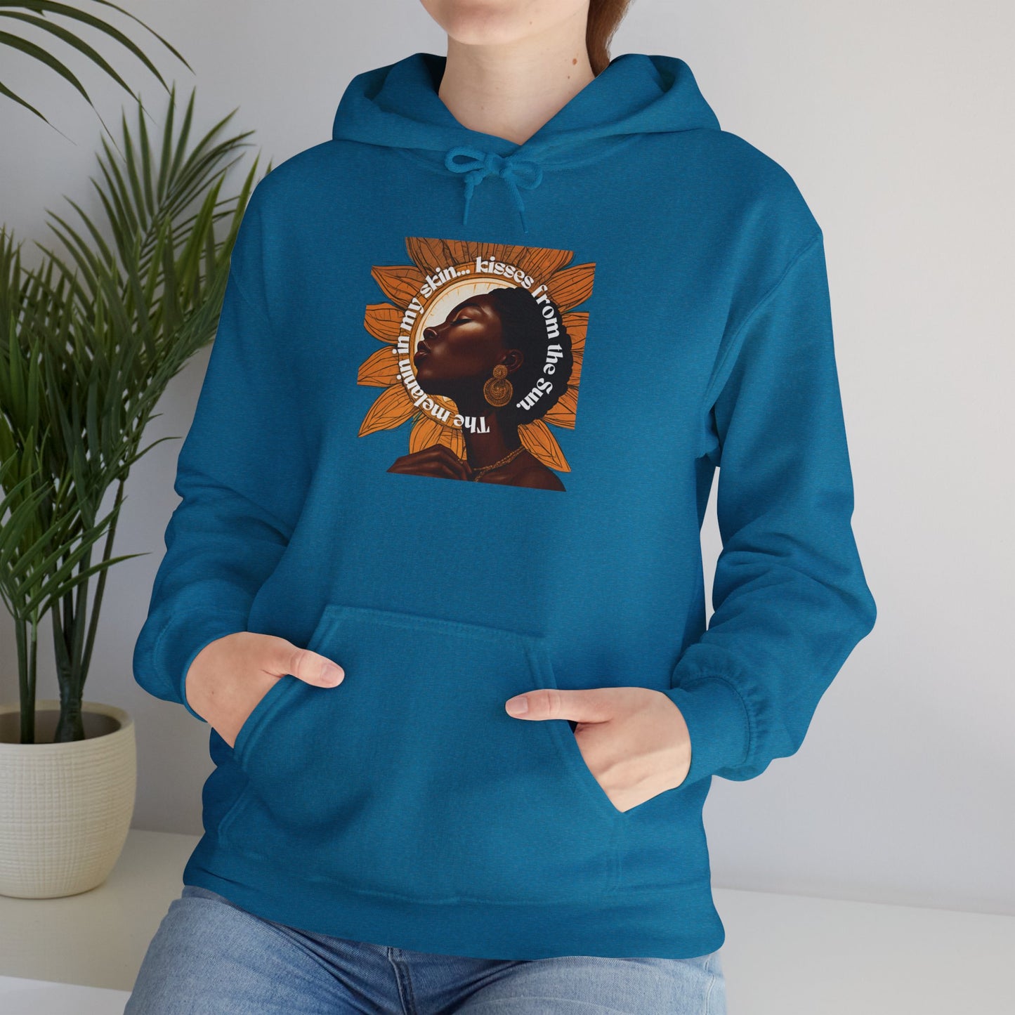 Inspirational Sunflower Hoodie for Empowerment and Self-Love